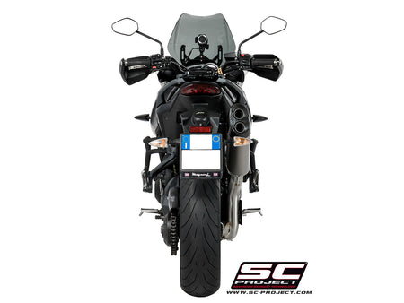Picture of Adventure titanium exhaust, high mount