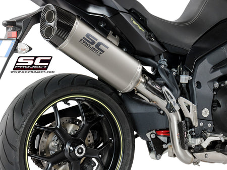 Picture of Adventure titanium exhaust, high mount