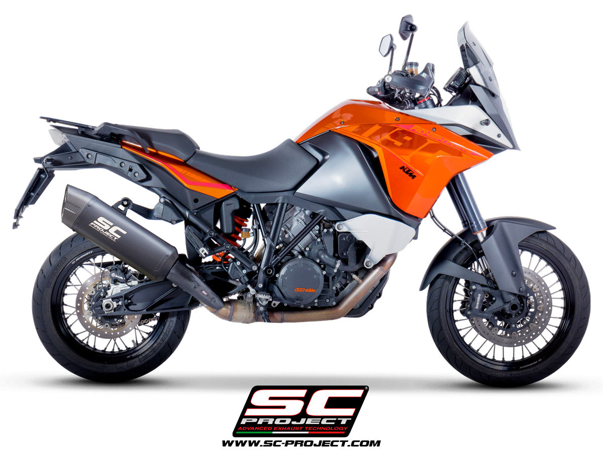 Picture of Adventure titanium exhaust, matt black