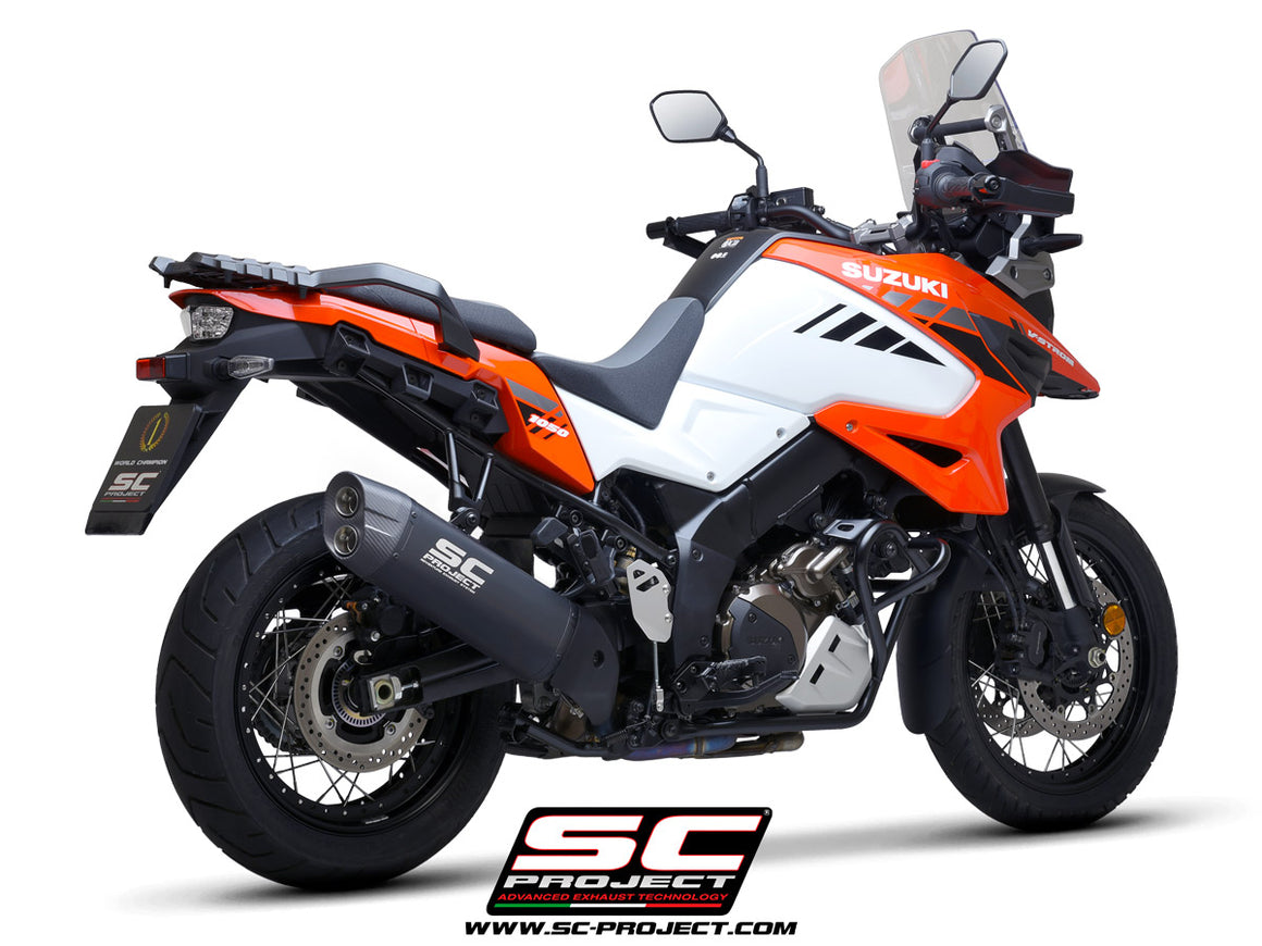 Picture of Adventure titanium exhaust, matt black