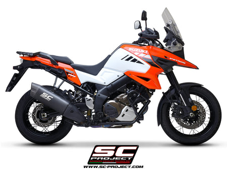 Picture of Adventure titanium exhaust, matt black