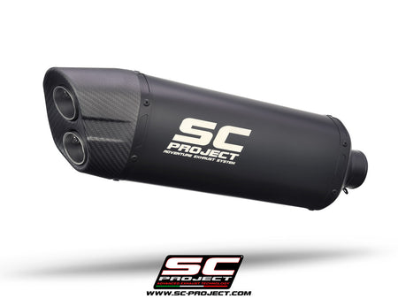 Picture of Adventure titanium exhaust, matt black