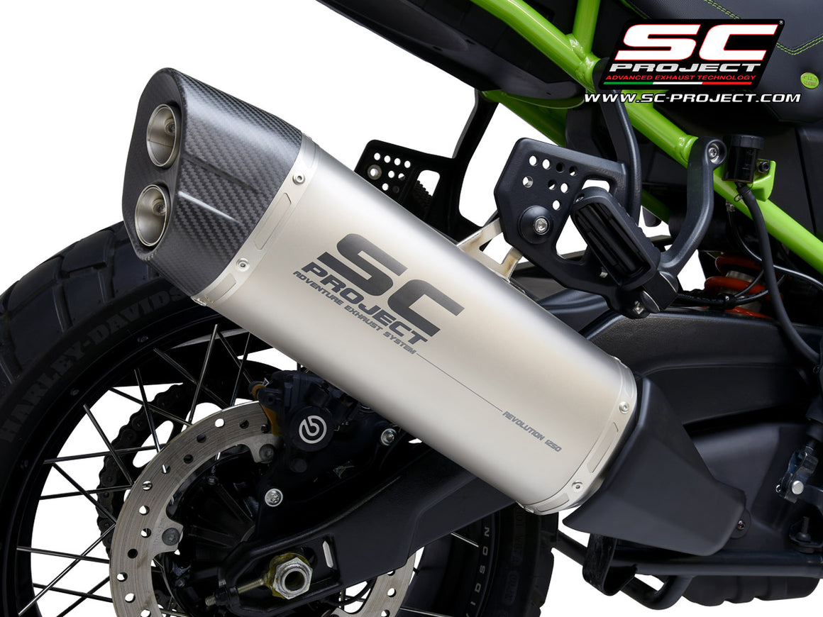 Picture of Adventure titanium exhaust