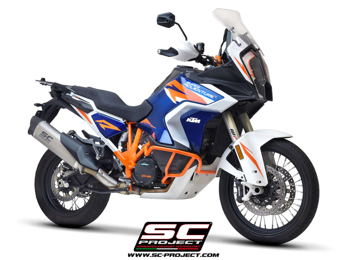 Picture of Adventure titanium exhaust
