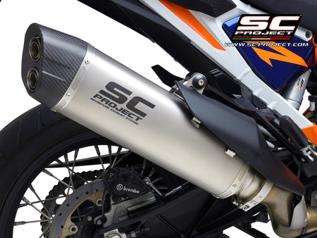 Picture of Adventure titanium exhaust