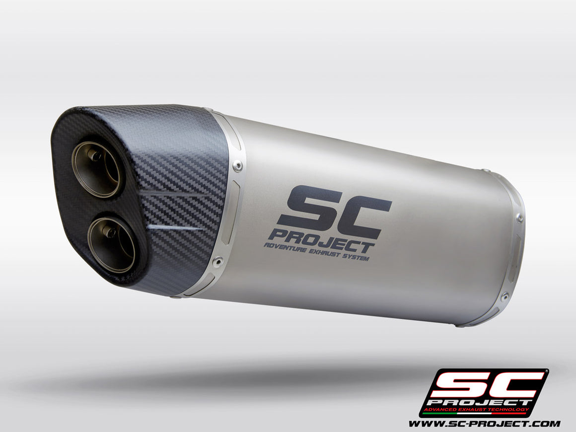 Picture of Adventure titanium exhaust