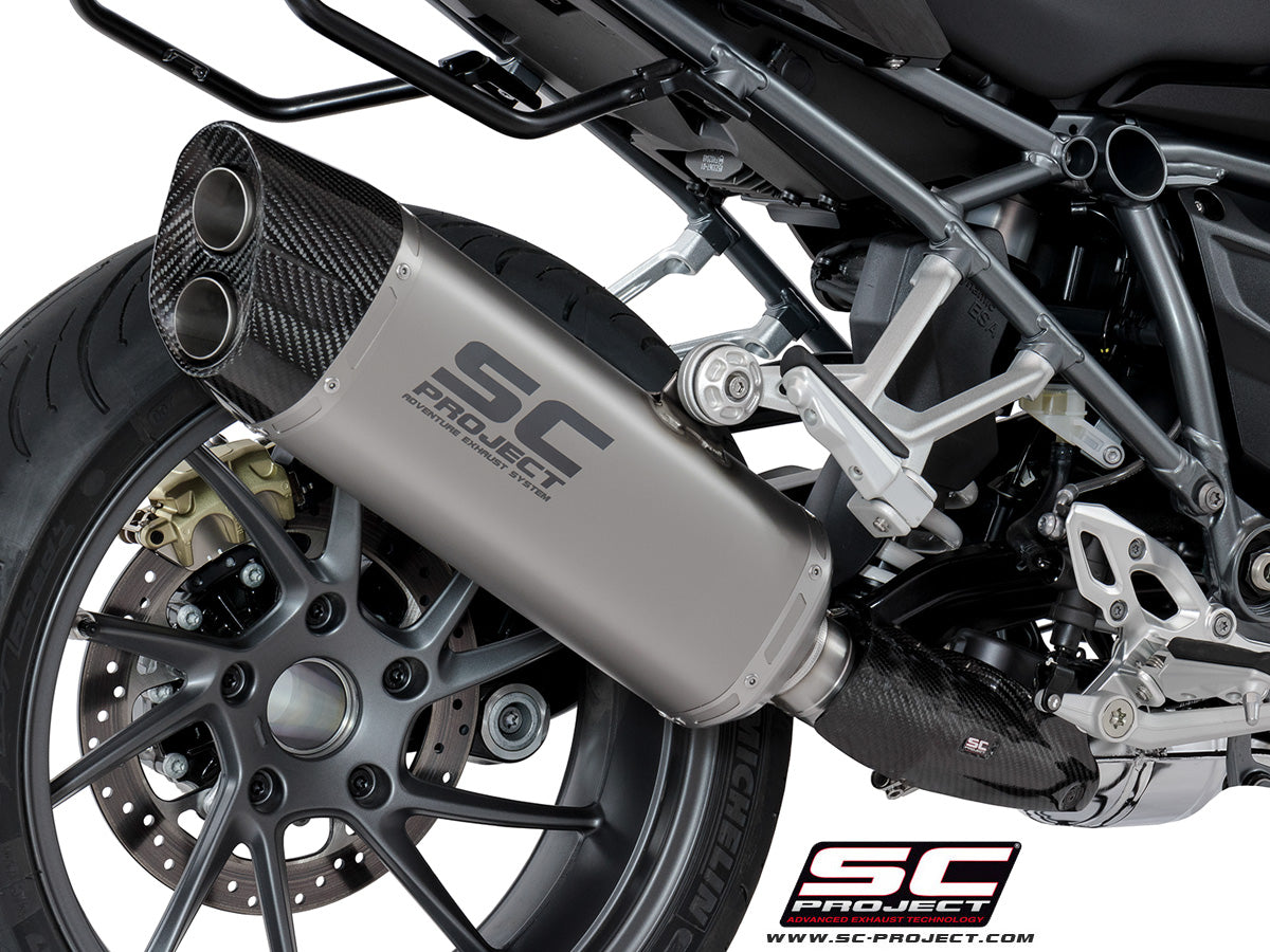 Picture of Adventure titanium exhaust