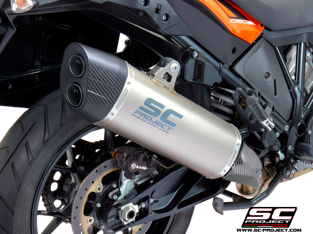 Picture of Adventure titanium exhaust