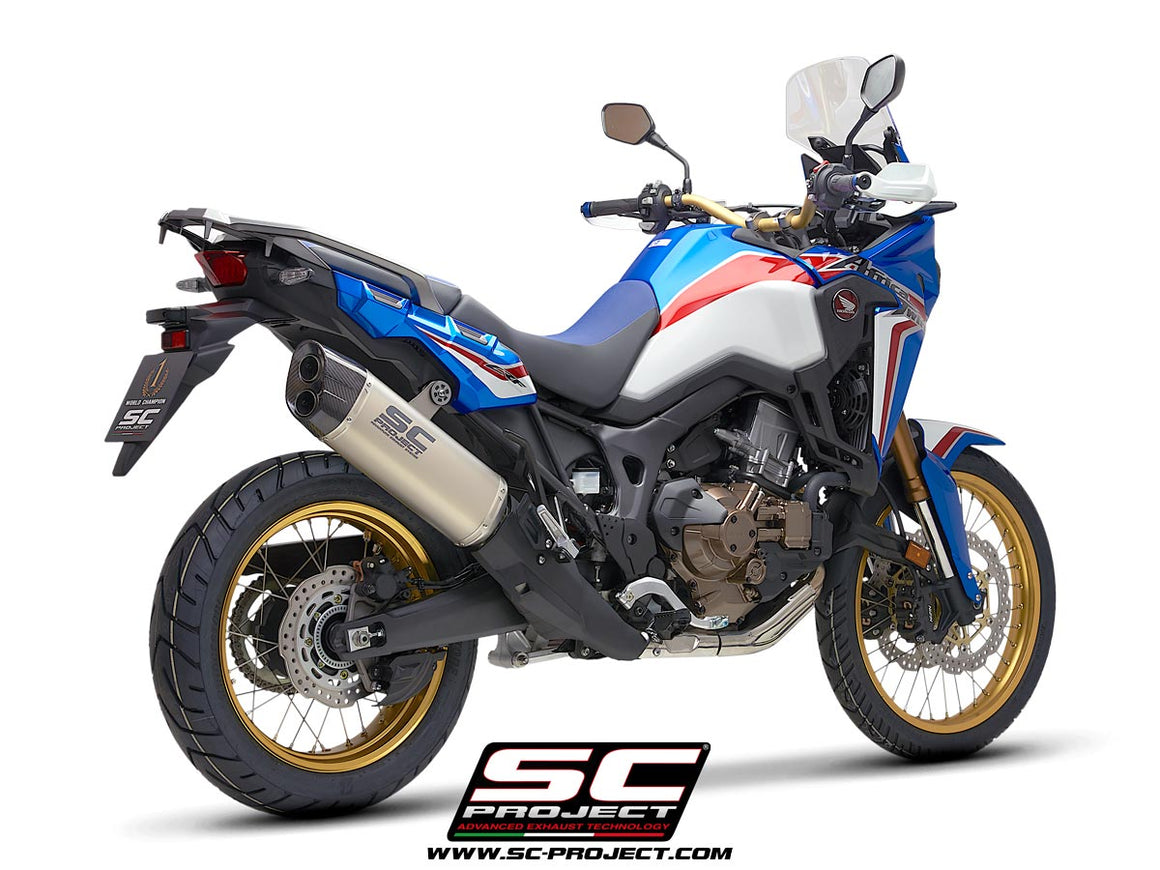 Picture of Adventure titanium exhaust