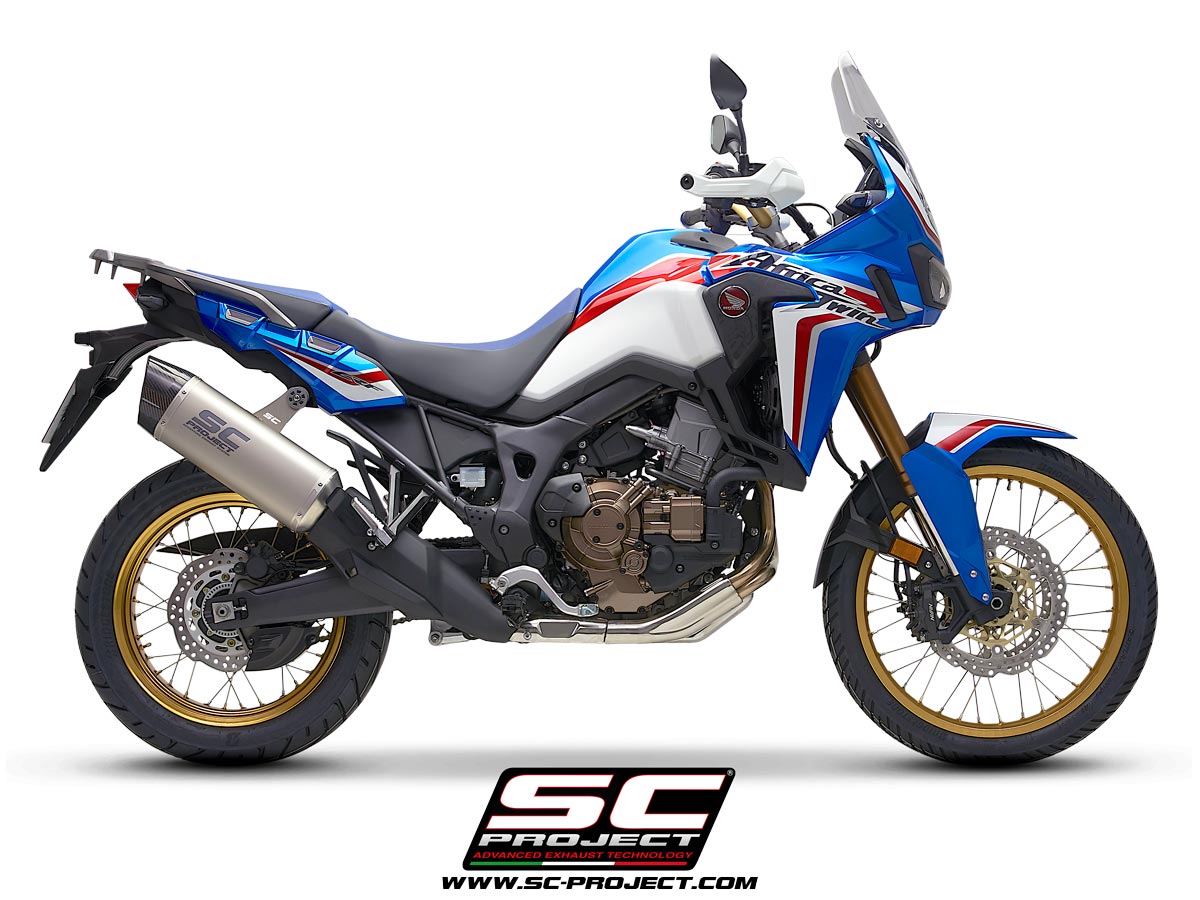 Picture of Adventure titanium exhaust