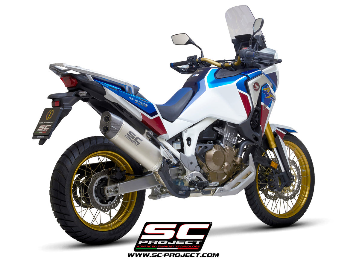 Picture of Adventure titanium exhaust