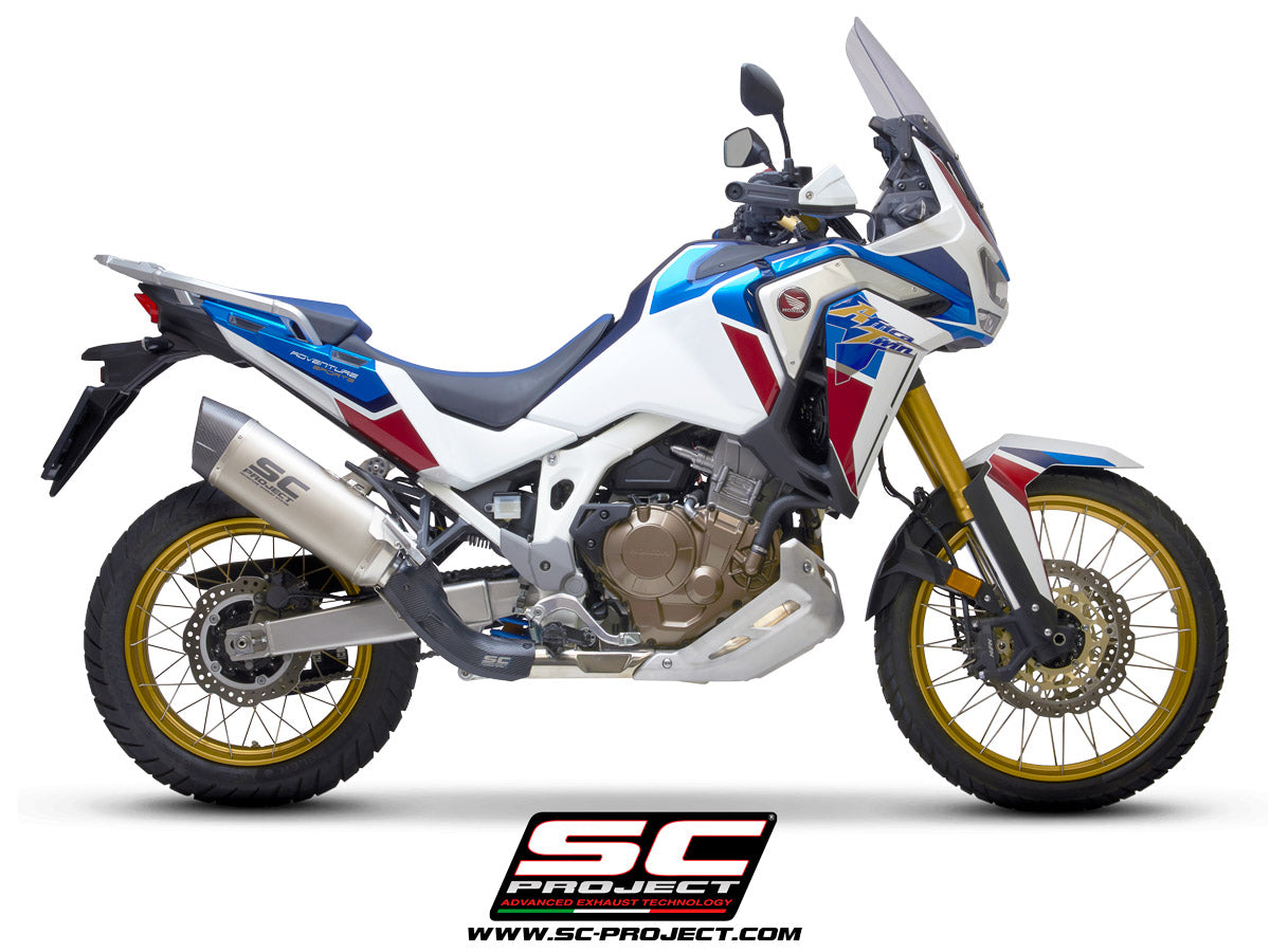 Picture of Adventure titanium exhaust