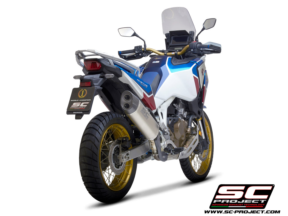 Picture of Adventure titanium exhaust