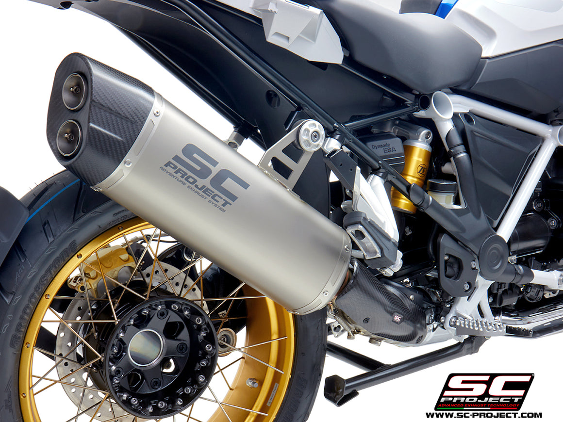 Picture of Adventure titanium exhaust