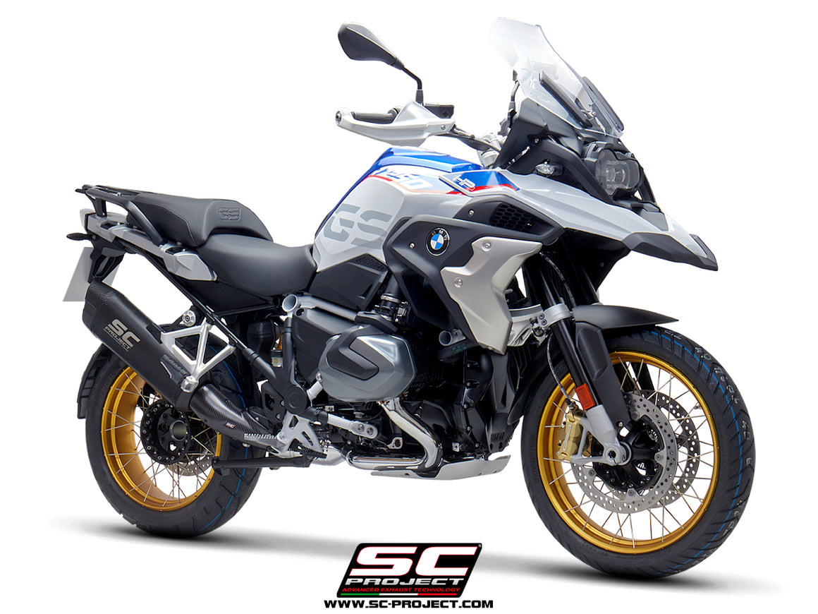 Picture of Adventure titanium exhaust, matt black