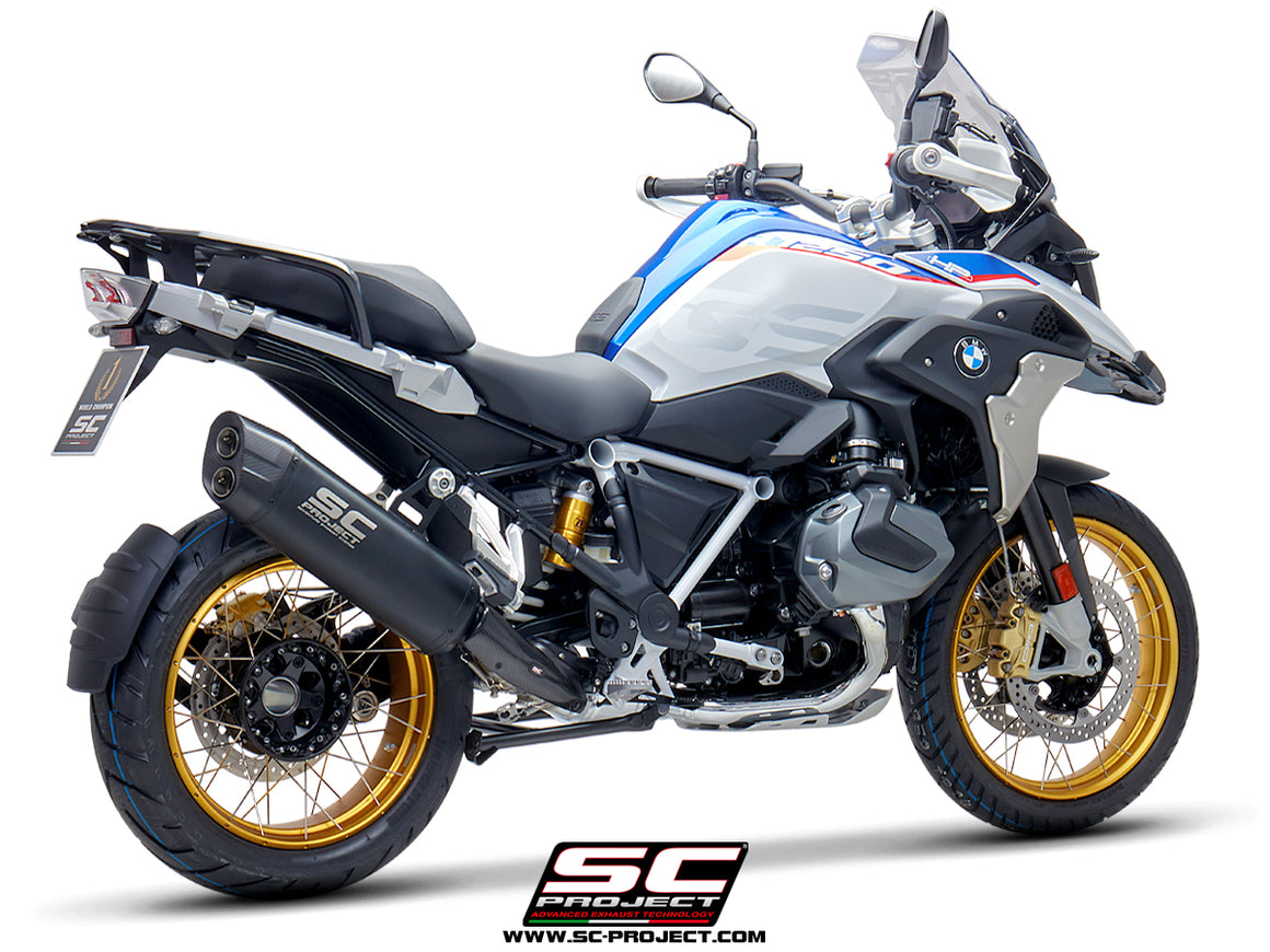 Picture of Adventure titanium exhaust, matt black