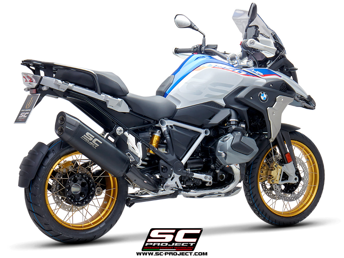 Picture of Adventure titanium exhaust, matt black