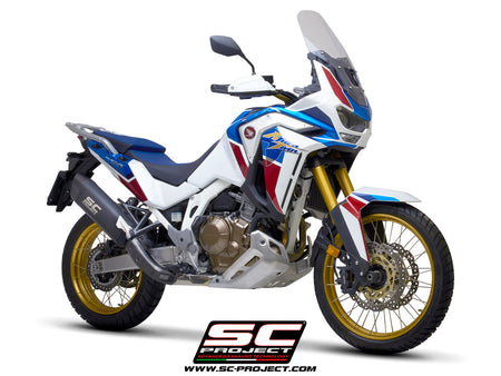 Picture of Adventure titanium exhaust, matt black
