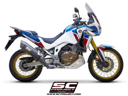 Picture of Adventure titanium exhaust, matt black