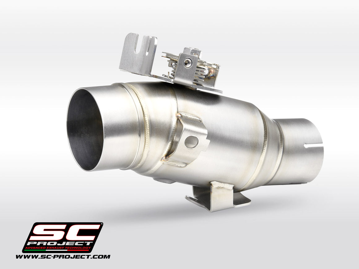 Picture of Adventure titanium exhaust, matt black