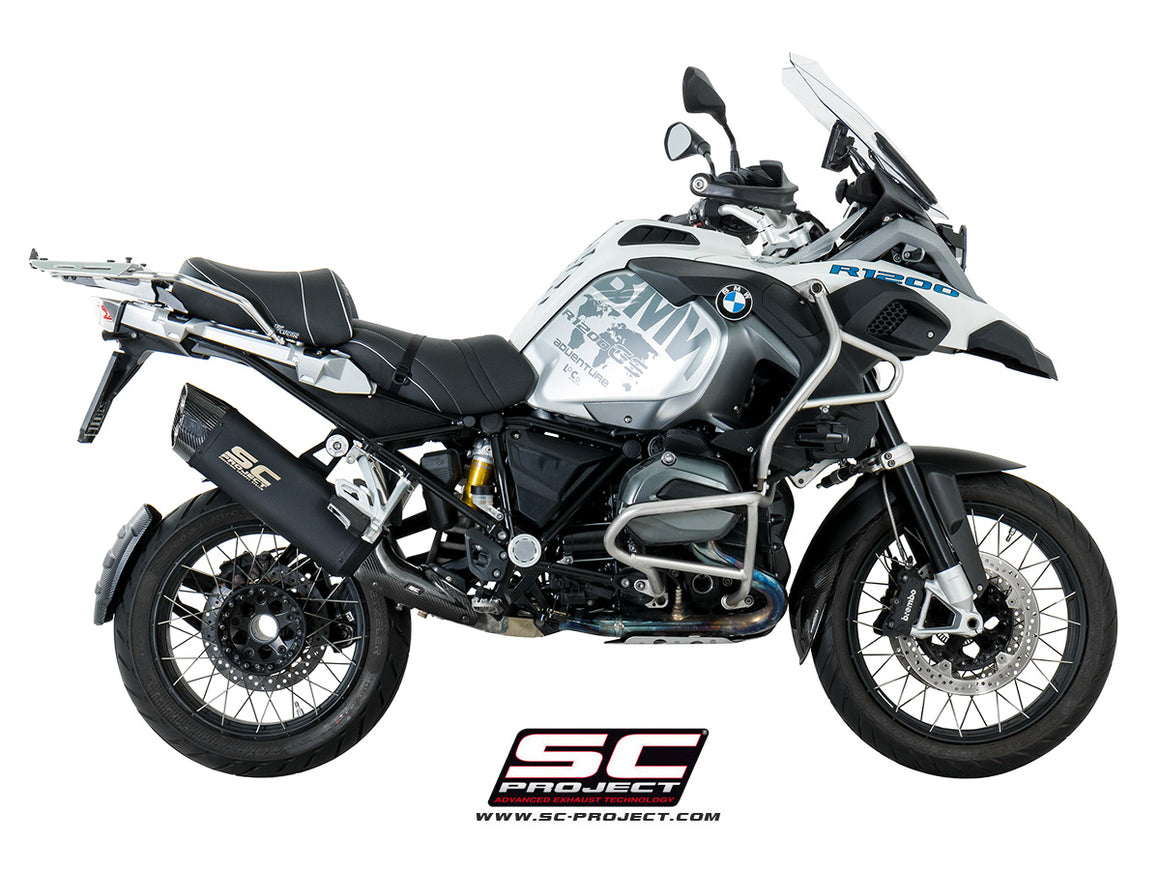 Picture of Adventure titanium exhaust, matt black