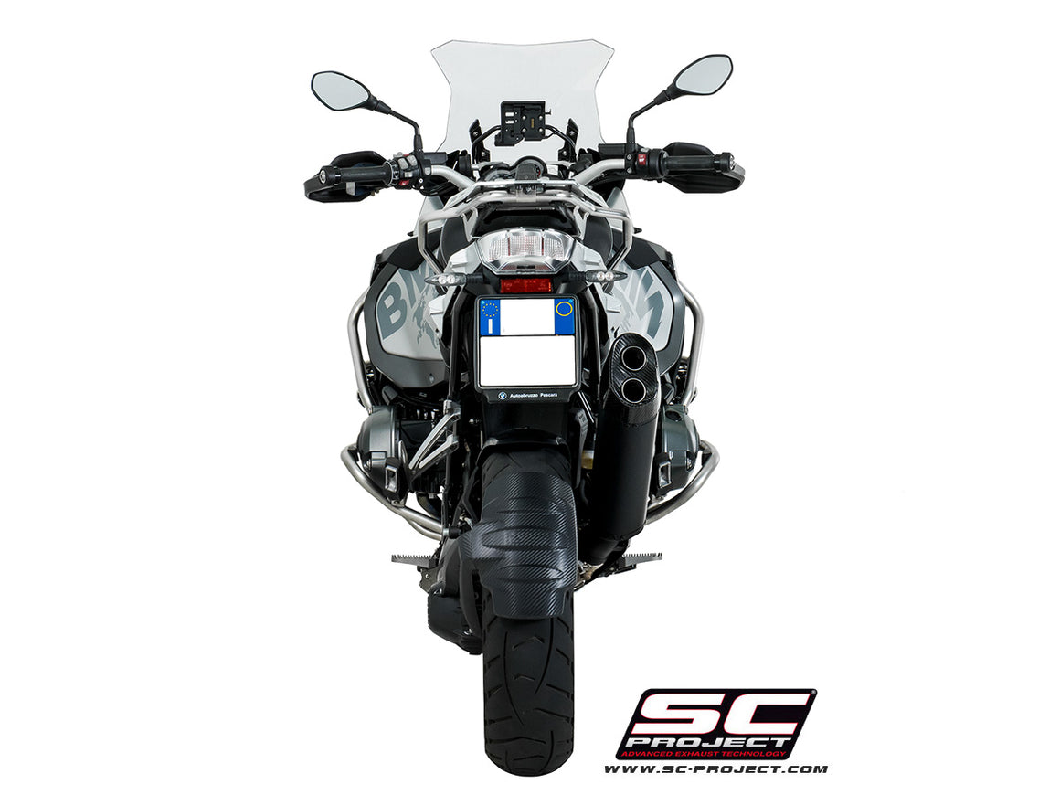 Picture of Adventure titanium exhaust, matt black