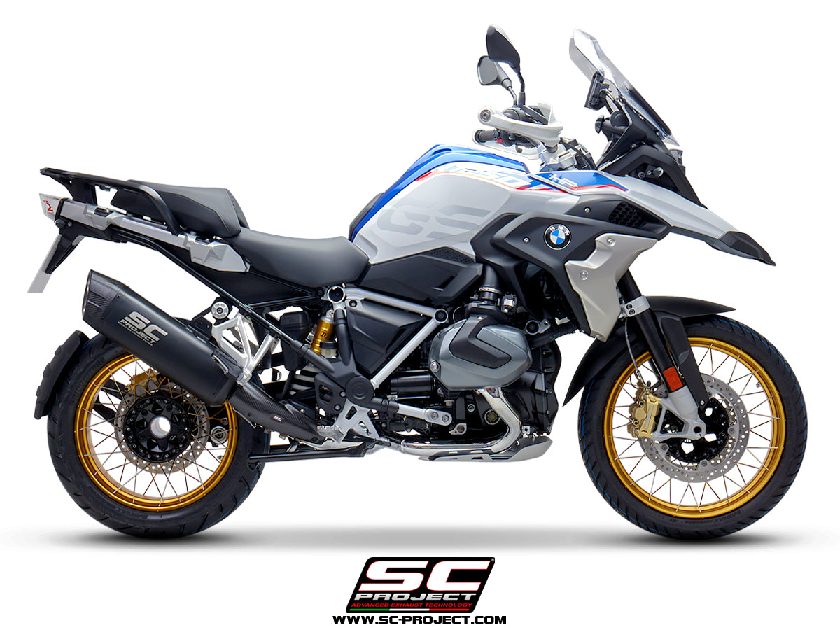 Picture of Adventure titanium exhaust, matt black