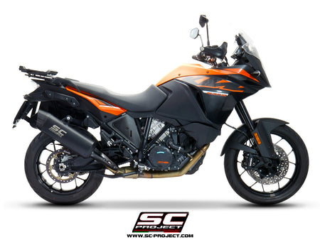 Picture of Adventure titanium exhaust, matt black
