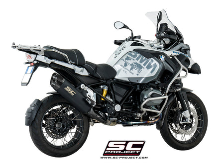 Picture of Adventure titanium exhaust, matt black