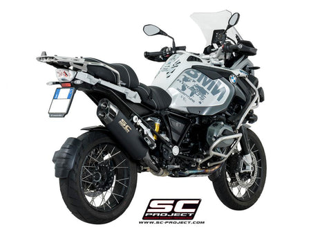 Picture of Adventure titanium exhaust, matt black