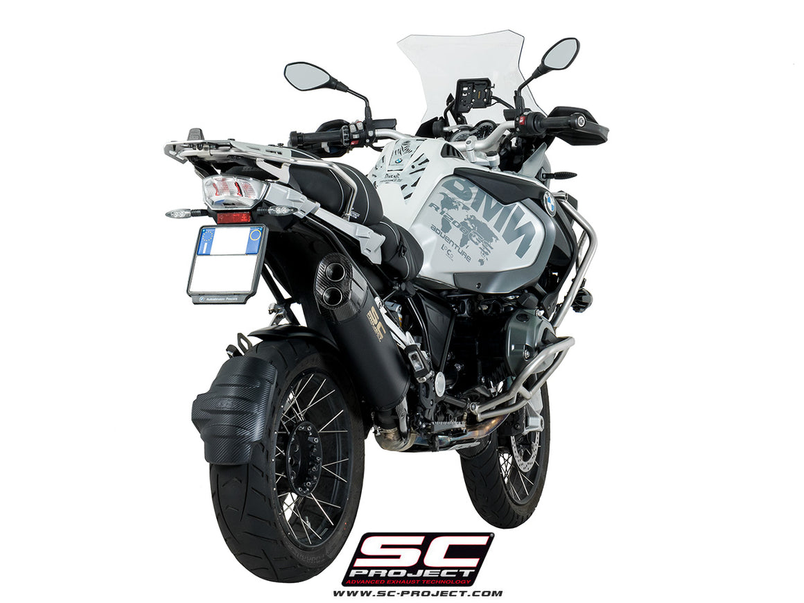 Picture of Adventure titanium exhaust, matt black
