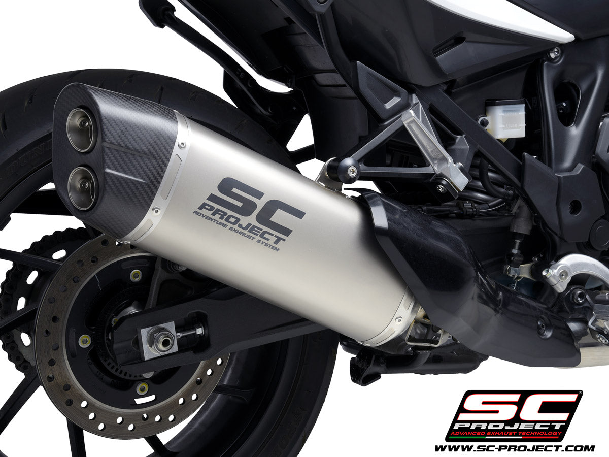 Picture of Adventure titanium exhaust