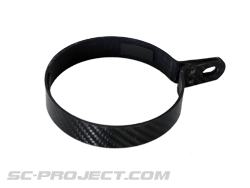 Picture of carbon fibre clamp for GP-M2 / CR-T exhaust