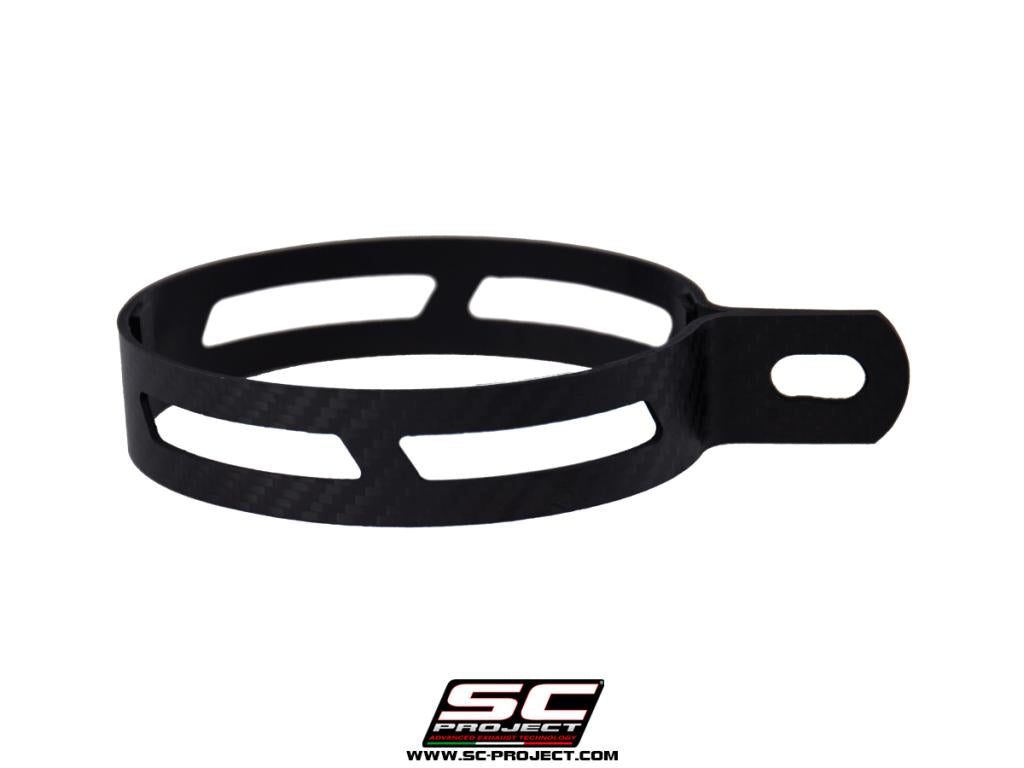 Picture of carbon fibre clamp for Oval exhaust