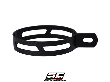 Picture of carbon fibre clamp for Oval exhaust