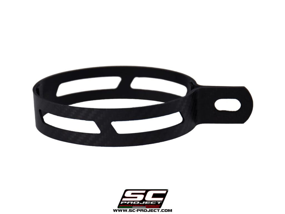 Picture of carbon fibre clamp for Oval exhaust