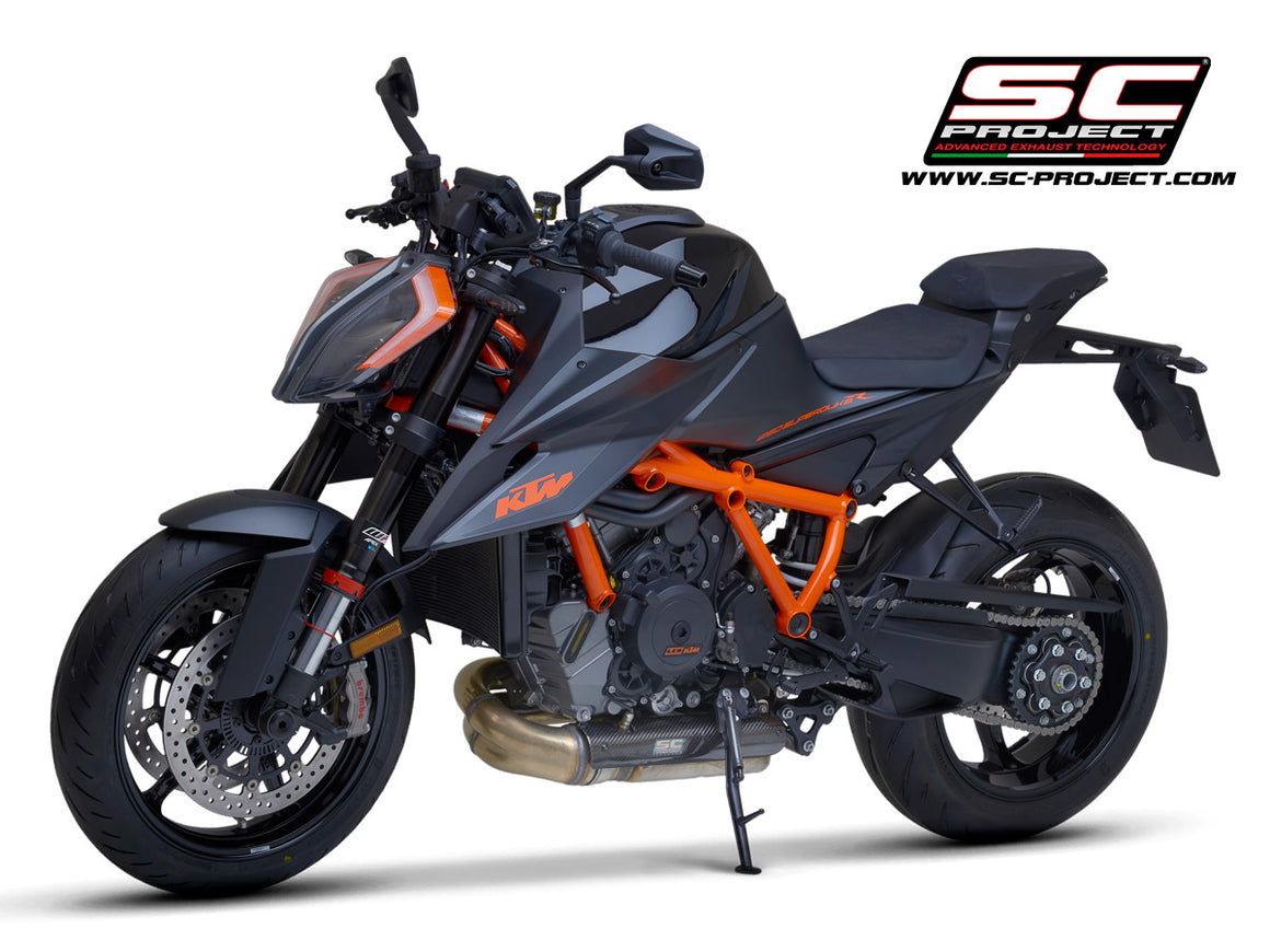 Picture of carbon fibre heat shield protection for OEM headers