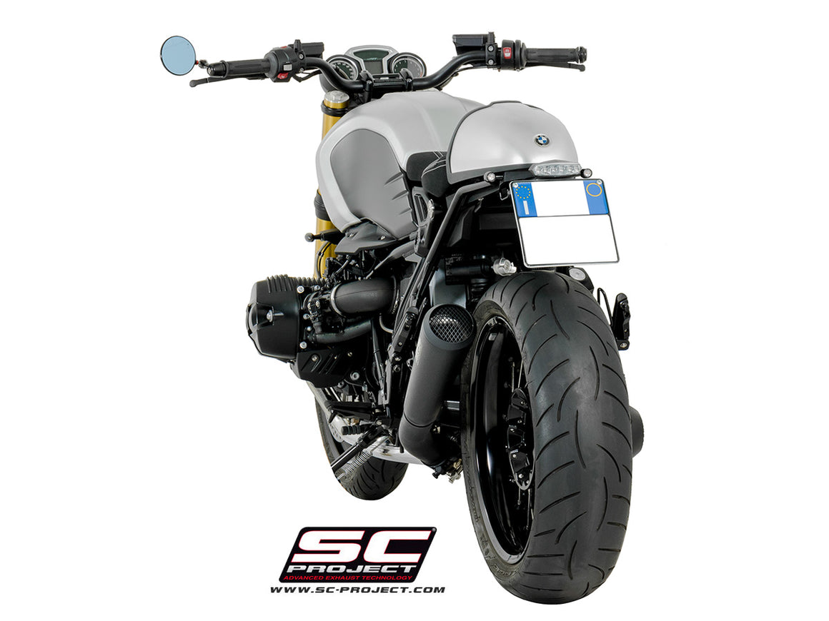 Picture of Conico 70s stainless steel exhaust, matt black