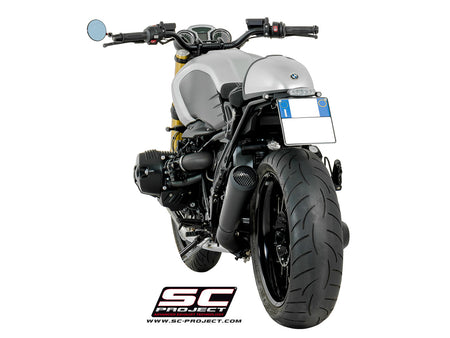 Picture of Conico 70s stainless steel exhaust, matt black