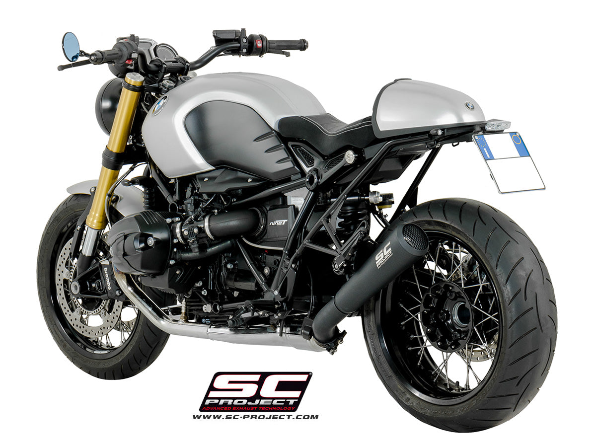 Picture of Conico 70s stainless steel exhaust, matt black