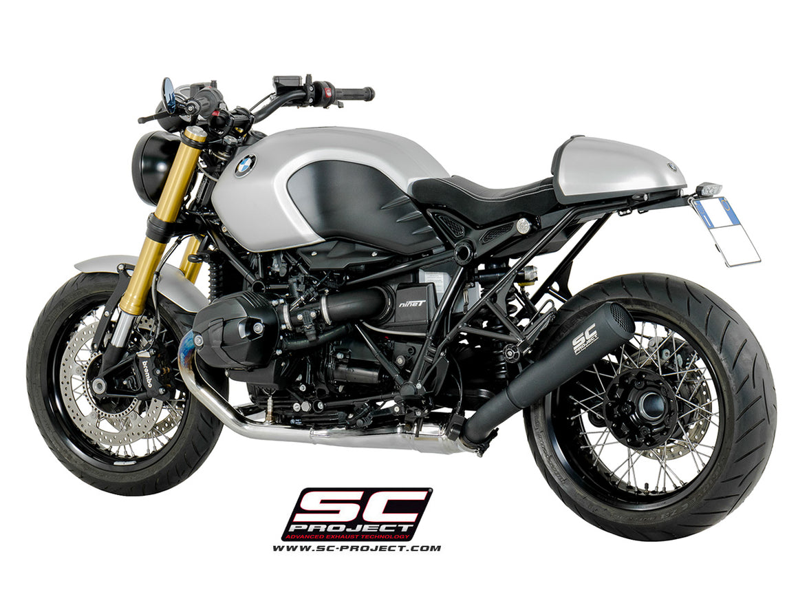 Picture of Conico 70s stainless steel exhaust, matt black
