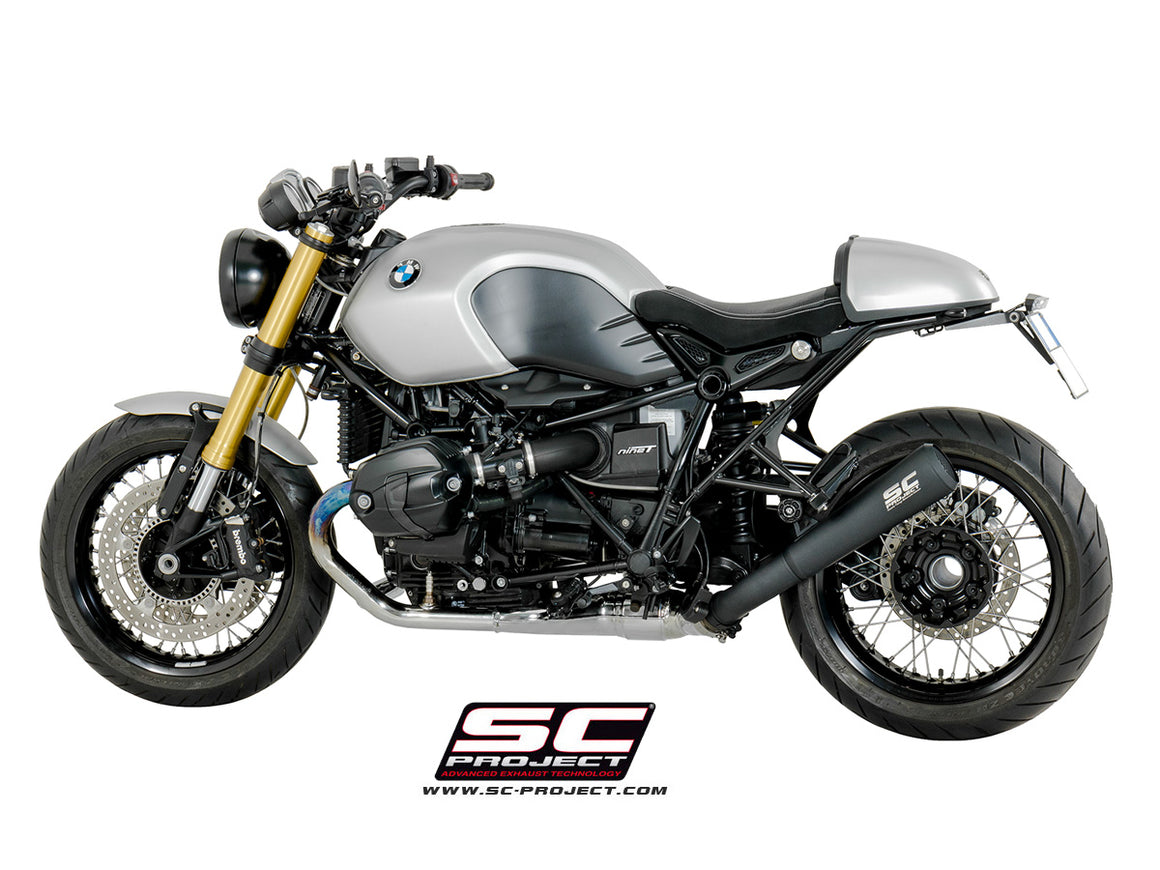Picture of Conico 70s stainless steel exhaust, matt black