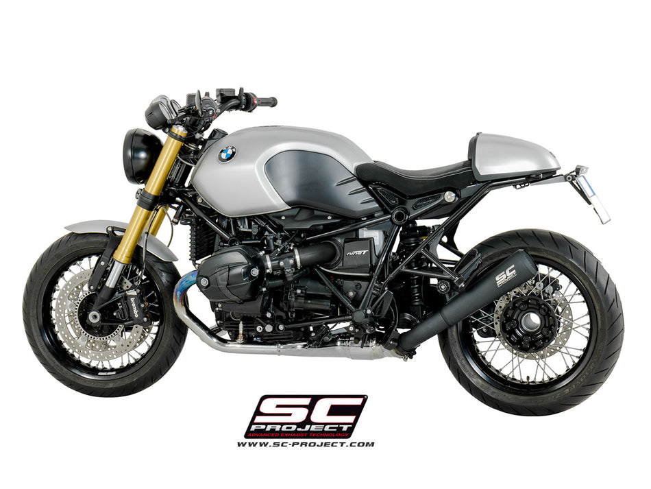 Picture of Conico 70s stainless steel exhaust, matt black
