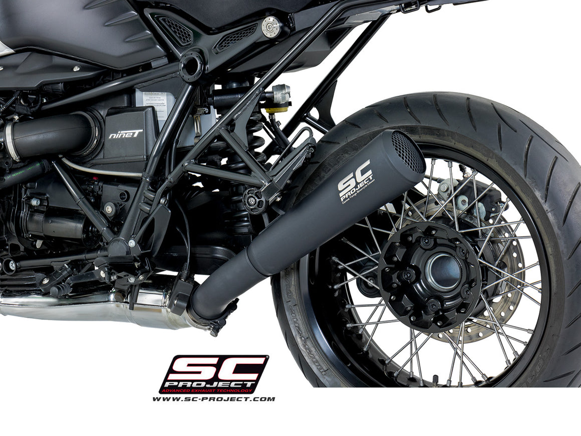 Picture of Conico 70s stainless steel exhaust, matt black