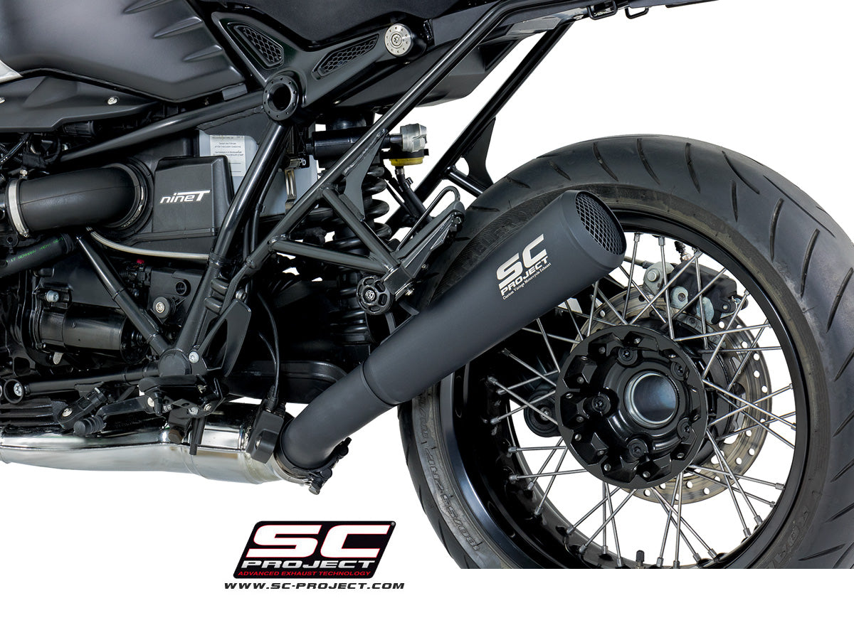 Picture of Conico 70s stainless steel exhaust, matt black