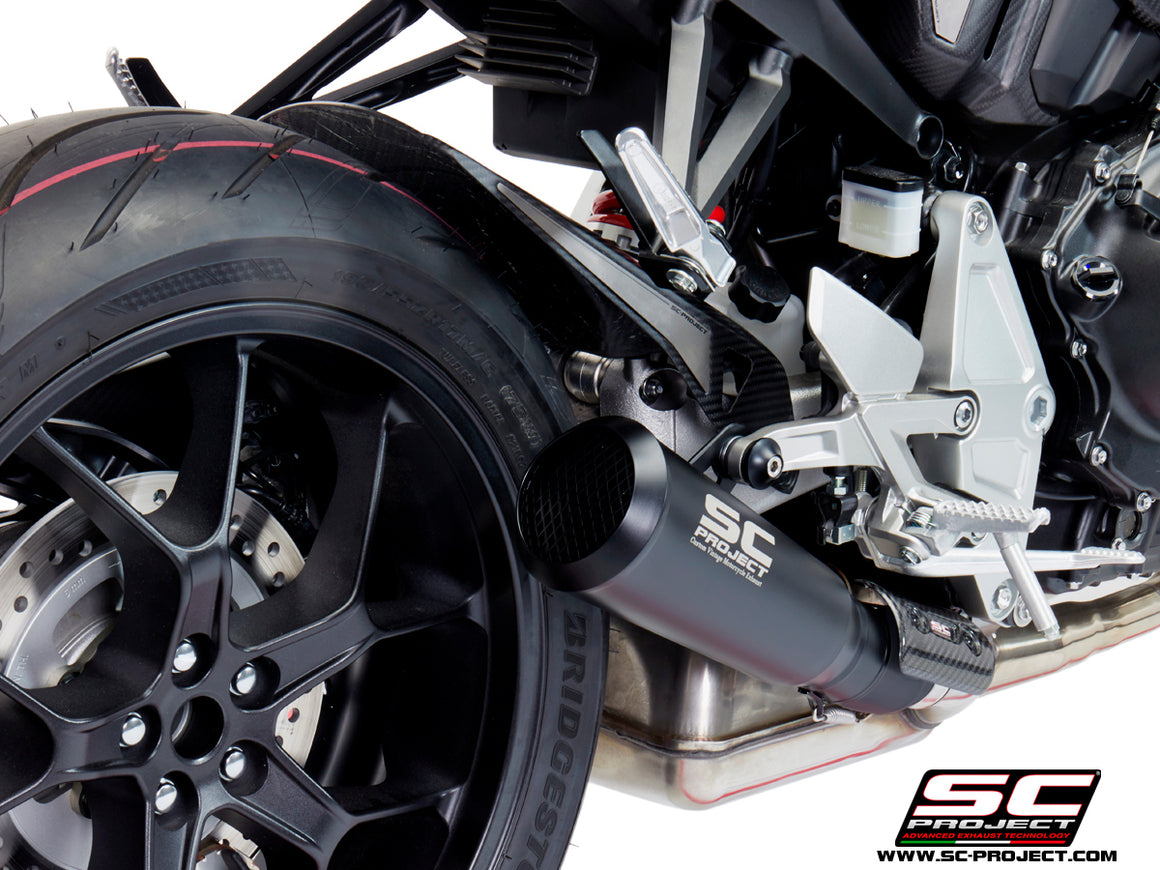 Picture of Conico 70s stainless steel exhaust, matt black