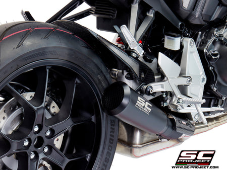 Picture of Conico 70s stainless steel exhaust, matt black