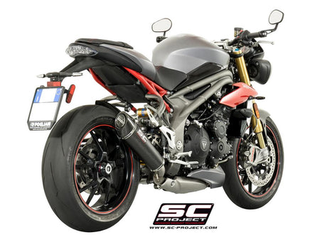Picture of Conic carbon fibre exhaust, low mount