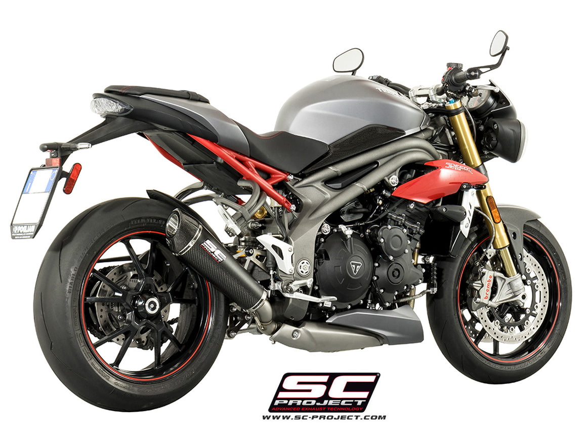 Picture of Conic carbon fibre exhaust, low mount