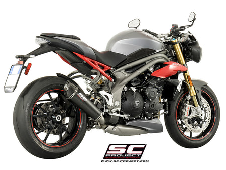 Picture of Conic carbon fibre exhaust, low mount
